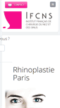 Mobile Screenshot of institut-rhinoplastie.fr